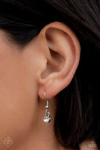 Load image into Gallery viewer, Bewitching Brilliance White Rhinestone Necklace Paparazzi Accessories