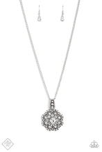 Load image into Gallery viewer, Bewitching Brilliance White Rhinestone Necklace Paparazzi Accessories