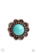 Load image into Gallery viewer, Backwoods Band Copper Stone Ring Paparazzi Accessories