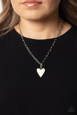 Kiss and SHELL - White Paparazzi Accessories