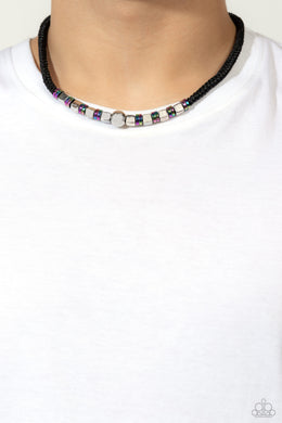 Oil Spill Orbit - Silver Paparazzi Accessories