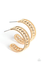 Load image into Gallery viewer, Dotted Darling - Gold Paparazzi Accessories