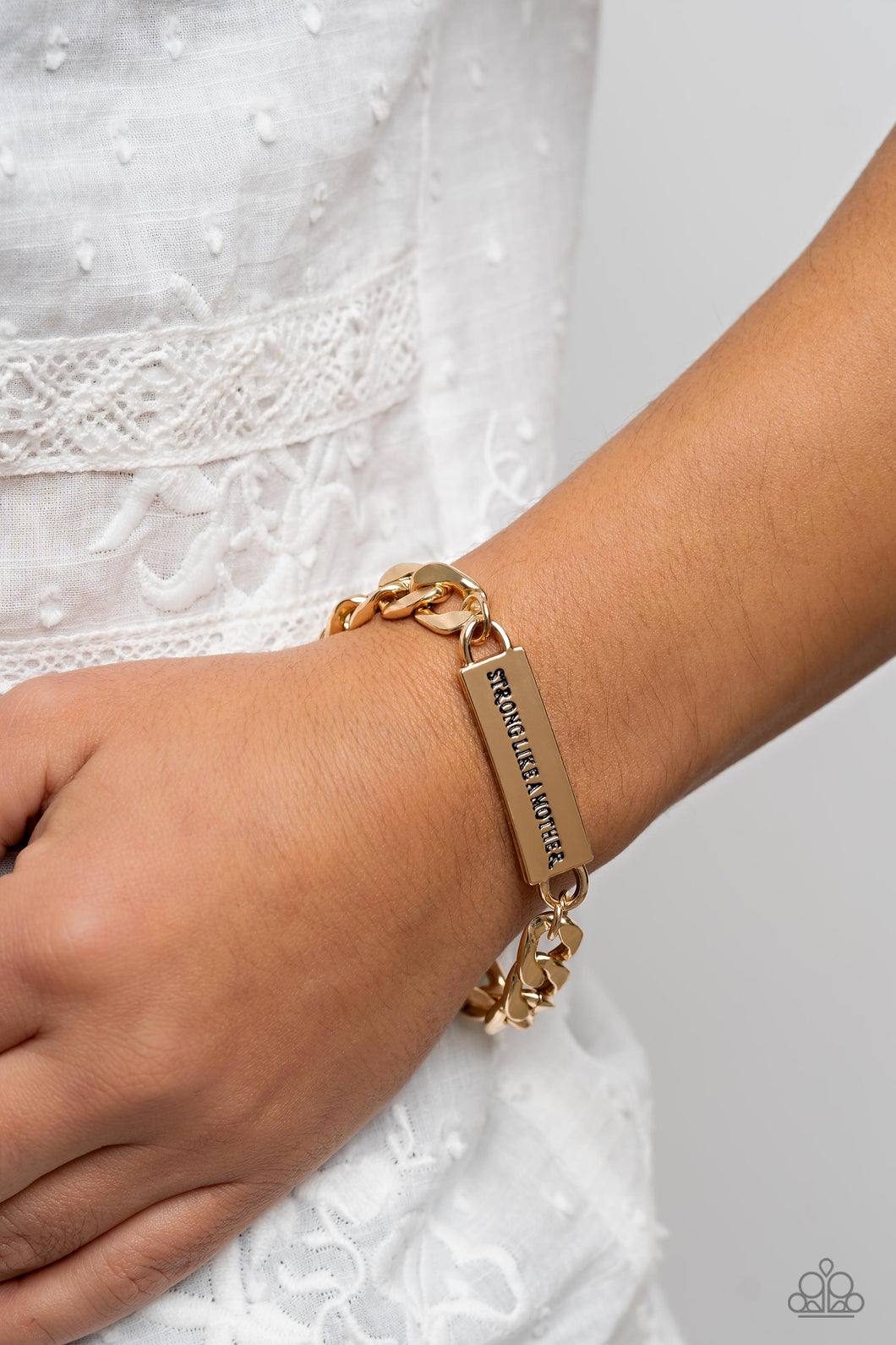 Mighty Matriarch - Gold Paparazzi Accessories