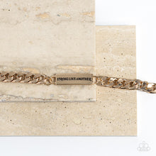 Load image into Gallery viewer, Mighty Matriarch - Gold Paparazzi Accessories