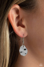 Load image into Gallery viewer, Hammered Horizons - Silver Necklace Paparazzi Accessories