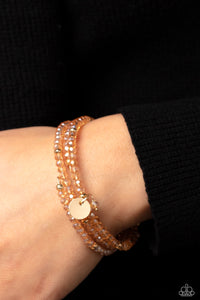 coil,gold,Illusive Infinity - Gold Coil Bracelet
