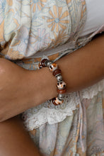 Load image into Gallery viewer, Warped Wayfarer - Brown Bracelet Paparazzi Accessories