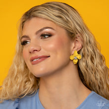 Load image into Gallery viewer, Jovial Jasmine - Yellow Paparazzi Accessories