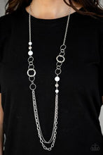 Load image into Gallery viewer, Modern Motley White Necklace Paparazzi Accessories