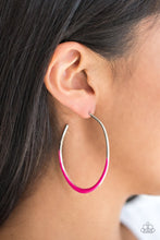 Load image into Gallery viewer, So Seren-DIP-itous Pink Hoop Earrings Paparazzi Accessories