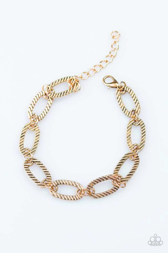 Street Style Gold Bracelet Paparazzi Accessories