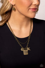 Load image into Gallery viewer, Masterpiece in Progress - Brass Paparazzi Accessories