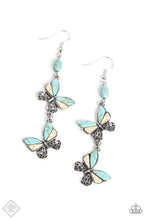 Load image into Gallery viewer, Spirited Soar Butterfly Earrings Paparazzi Accessories