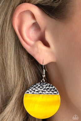 SHELL Out - Yellow Paparazzi Accessories