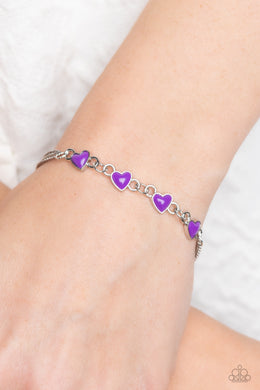Smitten Sweethearts - Purple Paparazzi Accessories