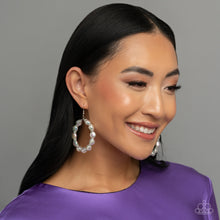 Load image into Gallery viewer, The PEARL Next Door - White Earrings Paparazzi Accessories