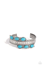Load image into Gallery viewer, A League of Their STONE - Blue Paparazzi Accessories