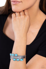 Load image into Gallery viewer, A League of Their STONE - Blue Paparazzi Accessories