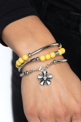Off the WRAP - Yellow Paparazzi Accessories