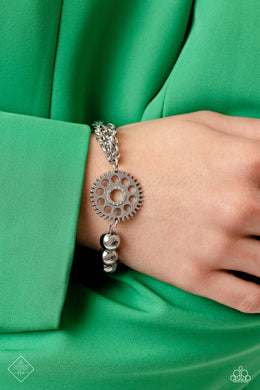 Age of STEAMPUNK White Bracelet Paparazzi Accessories