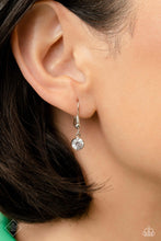 Load image into Gallery viewer, Running Out of Steampunk White Necklace Paparazzi Accessories