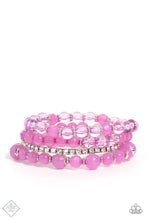 Load image into Gallery viewer, Garden the Interruption Purple Bracelet Paparazzi Accessories