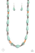 Load image into Gallery viewer, Nile River Redux Blue Stone Necklace Paparazzi Accessories