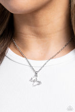Load image into Gallery viewer, Butterfly Lullaby - White Paparazzi Accessories