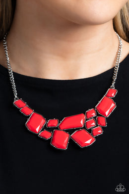 Energetic Embers - Red Paparazzi Accessories
