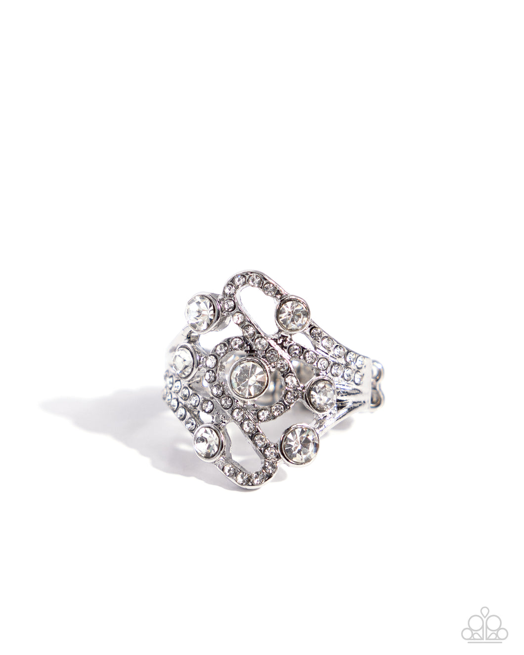 High-Class Honor - White Paparazzi Accessories