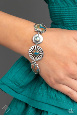 Catch Me If You CLAN Brown Stone Bracelet Paparazzi Accessories