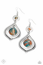 Load image into Gallery viewer, Cuz I CLAN Brown Stone Earrings Paparazzi Accessories
