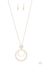 Load image into Gallery viewer, Spanish Sizzle - Gold Paparazzi Accessories