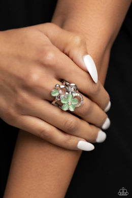 Fairy Circle - Green Paparazzi Accessories
