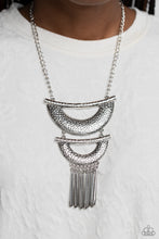 Load image into Gallery viewer, Fringe Festival - Silver Paparazzi Accessories