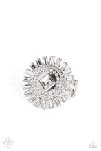Load image into Gallery viewer, Shimmery Sprinkle White Rhinestone Ring Paparazzi Accessories