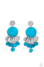 Load image into Gallery viewer, SHELL of the Ball - Blue Paparazzi Accessories