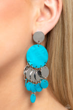 Load image into Gallery viewer, SHELL of the Ball - Blue Paparazzi Accessories