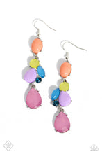 Load image into Gallery viewer, Mystifying Matinee Multi Earrings Paparazzi Accessories
