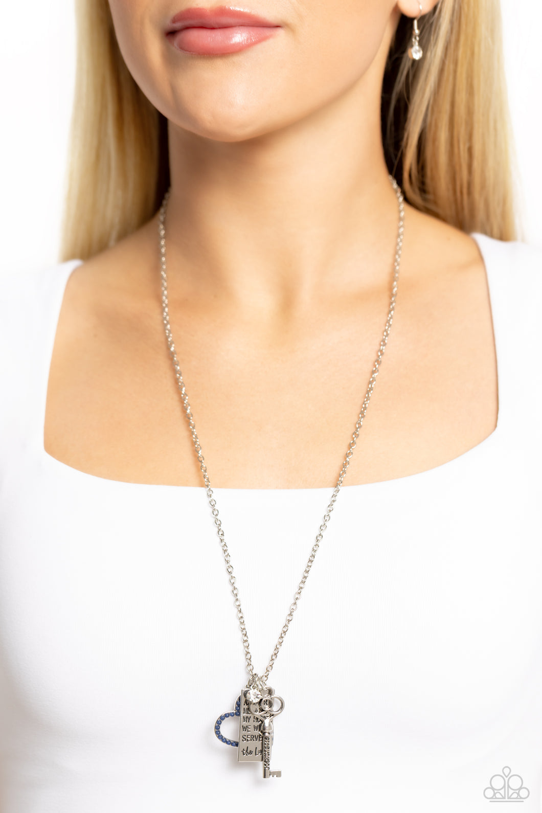 Indulgent Belief - Blue Paparazzi Accessories
