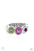 Load image into Gallery viewer, Colorblock Chic Multi Ring Paparazzi Accessories