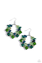 Load image into Gallery viewer, Wreathed in Watercolors - Green Paparazzi Accessories