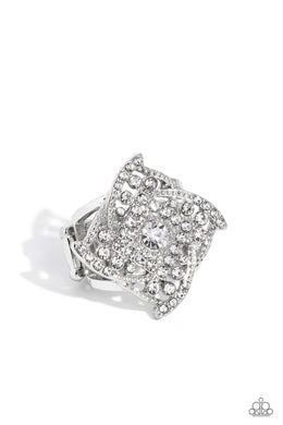 Tilted Talent - White Paparazzi Accessories
