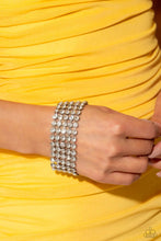 Load image into Gallery viewer, GLASSY Gallery - White Paparazzi Accessories