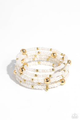 Refined Retrograde - Gold Paparazzi Accessories