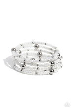 Load image into Gallery viewer, Refined Retrograde - White Paparazzi Accessories