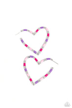 Load image into Gallery viewer, Striped Sweethearts - Pink Paparazzi Accessories