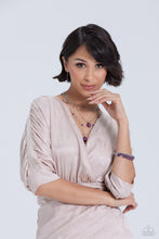 Load image into Gallery viewer, Just SASSING Through - Purple Paparazzi Accessories
