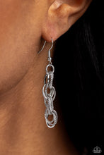 Load image into Gallery viewer, Braided Ballad - Silver Paparazzi Accessories