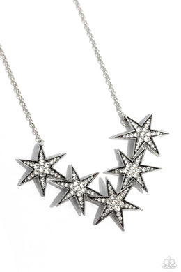 Rockstar Ready - White Paparazzi Accessories
